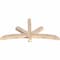 Ekena Millwork Alberta Smooth Timber Gable Bracket, Douglas Fir, 60"W x 30"H x 3 1/2"D x 3 1/2"F, 12/12 Pitch GBW060X30X0404ALB00SDF - alternate 5